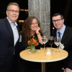 Francisco Guarisa, da TAP, com Mari Masgrau e Bernardo Ignarra, do M&E