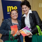 Geovana Oliveira e Alda Beck, da CVC