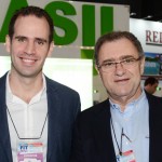 Ivan Dias, do Beach Park, e Daniel Guijarro, da Hplus