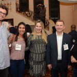 José Eduardo Sanches e Juliana Vieira, da TGK, Adriana Tolentino e Luis Quaggio, da TAP, Maria Oliveira, da Cestarolli