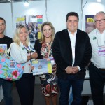 Jucilei Pereira e Michelli Veneziani e Luis Carlos, da Prefeitura de São Sebastião-SP, Rosa Masgrau e Roy Taylor, do M&E