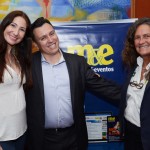 Laura Rodrigues, da Inspiring Adventures, Sergio Velloso, do M&E Academia, e Mari Masgrau, do M&E