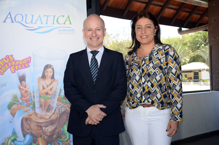 Marcelo Figueiredo e Luciana Longo, da Avianca Marcelo Figueiredo e Luciana Longo, da Avianca
