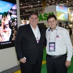 Mustafá Dias, da Secretaria de Turismo de Recife, e Roberto Vertemati, do Beto Carrero World