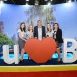 Rafaela Defreyn Fernandes, Adriana Both de Pin, João Francisco Galvão, Ludiane Goulart e Margot Rosenbrock, do Balneário Camboriú CVB