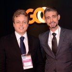 Rogério Guerra e Giancarlo Alcatais, da GOL
