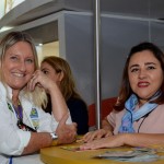 Rosa Masgrau, do M&E, e Kelma da Silva, da Amazonastur