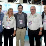 Rosa Masgrau e Roy Taylor, do M&E, com Carlos Calheiros, da Luck, Milton Vasconcelos, do Hotel MCZ Mar, e Paulo Kugelmas, de Alagoas