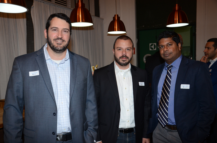 Vryan Bachrad, Daniel Limena e Indrajit Bavan, da Expedia Vryan Bachrad, Daniel Limena e Indrajit Bavan, da Expedia