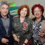 Wolmir Vianna da Rosa e Jaqueline Dinorá, da Imagem Tur, e Ida dos Santos, da Sorrento