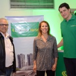Zé Gomes e Cristina Silva, da Zé Gomes Turismo, e Gustavo Souza da Localiza