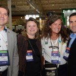 Alex Bonareti, do Beto Carrero World, Fernanda Morsch, da CVC, Mari Masgrau, do M&E, e Rogerio Mendes, da CVC