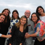 Andrea Revoredo e Marcia Pessoa, do Rio CVB, Lara Siqueira, da Journeys, Lia Coutinho e Paulo Pimenta, do LSH, Kelly Dias, da Journeys, e Patricia Masche, do Rio CVB