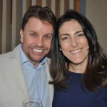 André Khouri, da CNT, com Gabriela Cavalheiro, da Universal