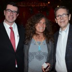 Bernardo Ignarra e Mari Masgrau, do M&E, com Cassio Oliveira, da Ancoradouro