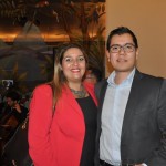 Carla Cecchele, da RCD Hotels, com Gabriel Lopes, da CPTM