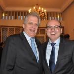 Edmar Bull, da Abav Nacional, e Fábio Mader, da CVC