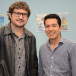 Frabicio Corsaletti, da Folha de São Paulo, e Eric Sadão, da Teresa Perez