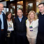 Marcelo Kaiser, gerente geral da Aviareps Brasil, Mari Masgrau, do M&E, Ronnie Correa, da Abreu, Dorota Zadrozna, do Turismo da Polonia, e Bernardo Ignarra, do M&E
