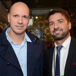 Marcelo Kaiser, gerente geral da Aviareps Brasil, e João Machado, da Abav-RS