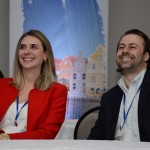 Mariana Trevizan e Emerson Sanglard, da Copa Airlines