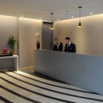 Recepção do LSH Lifestyle Hotels
