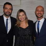Roberto Gomides, CEO, Lia Coutinho, gerente de Vendas e Marketing, e Daniel Pompeu, gerente geral do LSH