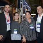 Rud Ribeiro, Aline Silva, Maria Clara e João Batista, da Latam