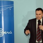 Sergio Velloso, do M&E, foi um dos condutores das apresentações durante o treinamento no M&E Academia