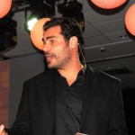 Thiago Lacerda foi o cerimonialista da noite