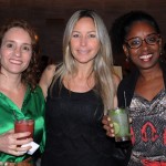 Wilma Barbosa, Glauce Domingues e Ieda Barbosa, da Shell