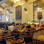 Buffet foi servido para mais de 150 agentes