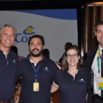 Alex Calabria, Fabio Guillem, Cintia Pelloso e Vinícius Freitas, equipe Costa