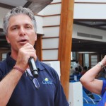 Alex Calabra, gerente de Vendas e Marketing da Costa agradece aos agentes