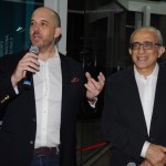 Frederico Pedreira e José Efromovich agradeceram o apoio do GRU e parceiros