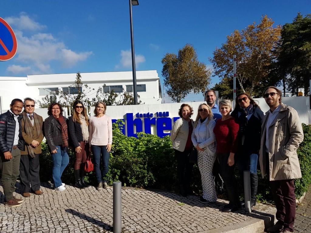 Grupo de agentes brasileiros visita escritório Créditos_ Divulgação