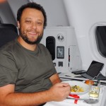 Thomaz Troisgros, chef responsável pelos pratos servidos na Business