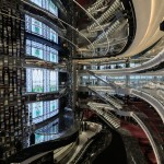 Átrio do MSC Seaside conta com três andares