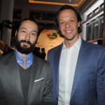Alexandre Nakagawa, da Embratur, e Bruno Giovanni, do RIOgaleão