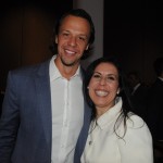 Bruno Giovanni, do RIOgaleão, e Gisele Lima, da Promo