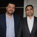 Eric Boulanger, do RioCVB, e Rafael Andrade, da Accor