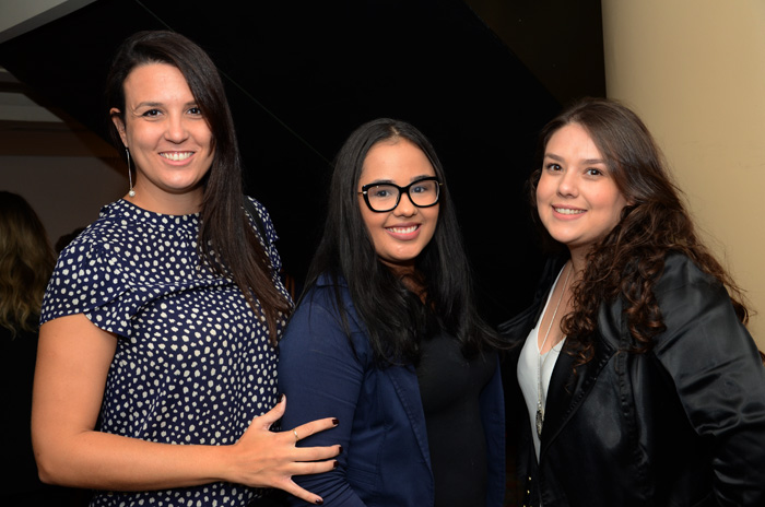 Bruna Azevedo, da Sim Agência de Viagens, Andressa Ferreira e Rebeca Mariozi, da Zap Viagens Bruna Azevedo, da Sim Agência de Viagens, Andressa Ferreira e Rebeca Mariozi, da Zap Viagens