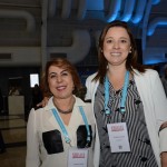 Jeane Chadi, do Expo Center Norte, e Luciene Xavier, do Iberostar