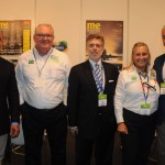 Marcos Figueira, do Malluci Hotéis, Roy Taylor do M&E, Nuno Ferrari, do Olissippo, Rosa Masgrau, do M&E, e Carlos Nascimento, representante do Olissippo no Brasil
