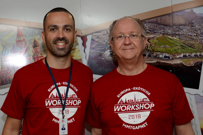 Raphael Magalhães e James Giacomini, da MMTGapnet Raphael Magalhães e James Giacomini, da MMTGapnet