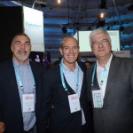 Rony Figueiredo, da Eventec Eventos e Promoções, Aluisio Lima, da Great Finds, e David Barioni, da SPTURIS