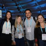 Vanessa Okara, Alessandra Bocchile, Felipe Robledo e Suelda Vicente, da LATAM