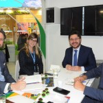 Aline e João, da Latam, com Gilson Lira e Alisson Braga, da Embratur