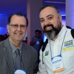 Antonio Azevedo, presidente da Abav-PR, e Anderson Masetto, editor do M&E