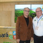 Arialdo Pinho, secretário de Turismo do CE, e Roy Taylor, do M&E